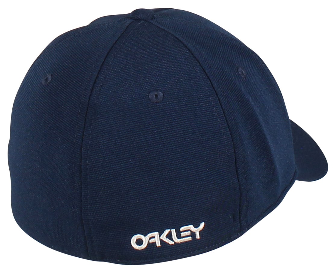 Oakley Metallic Stretch Hat - Team Navy – back view