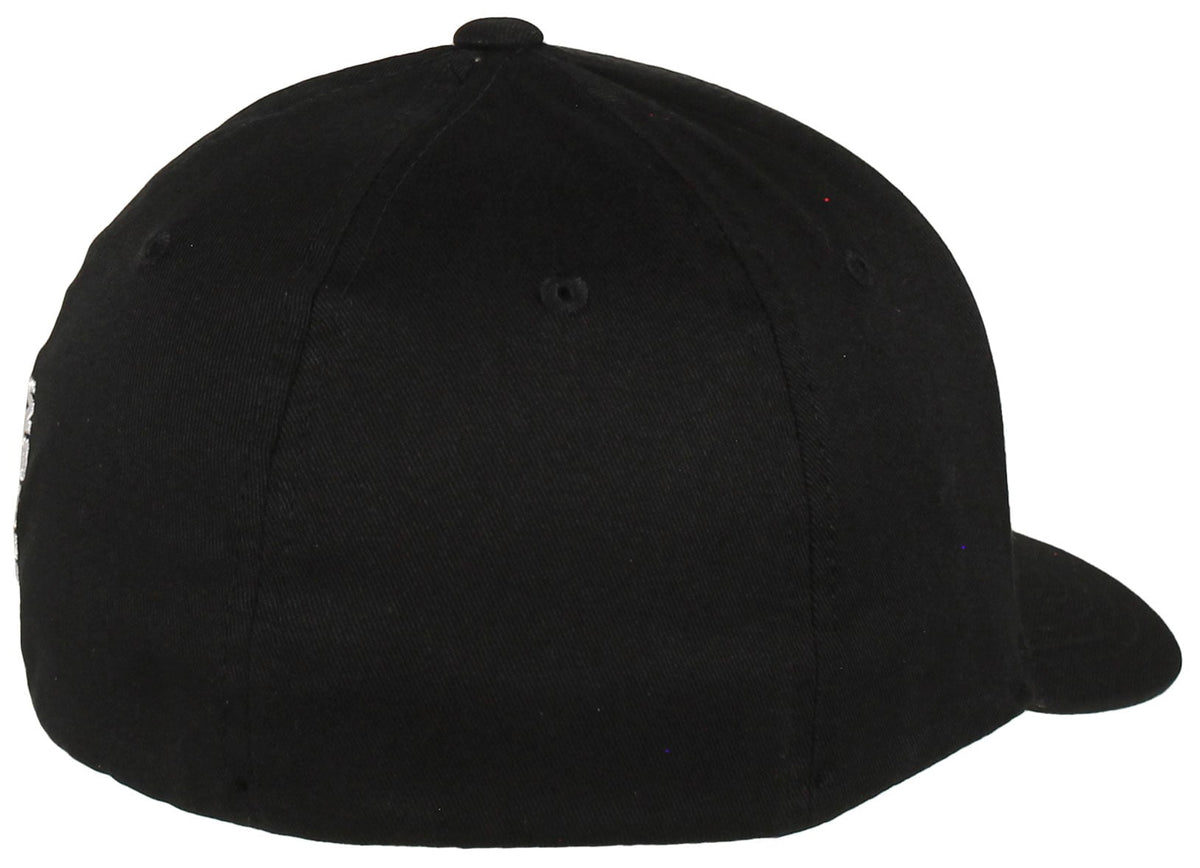 Volcom Full Stone Flexfit Hat - Black – back view