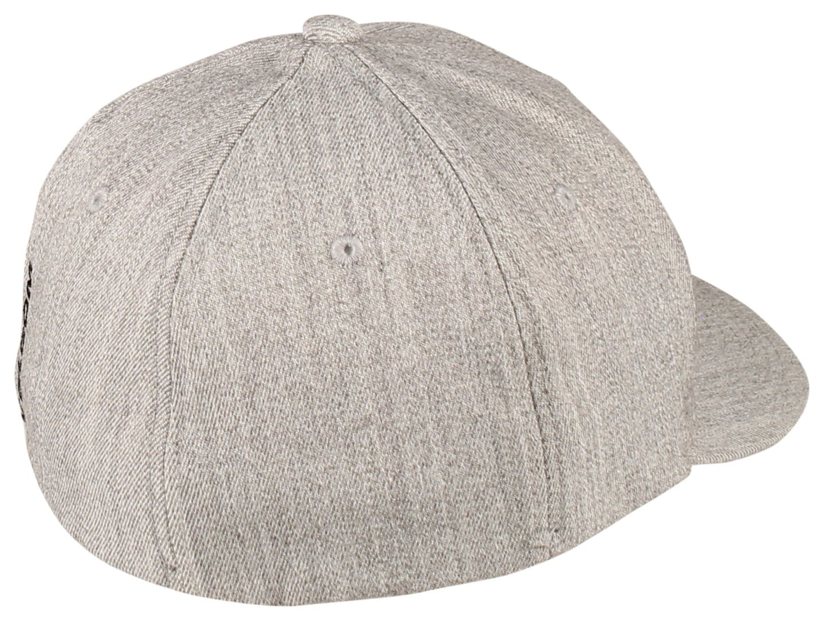 Volcom Full Stone Heather Flexfit Hat - Grey Vintage – back view