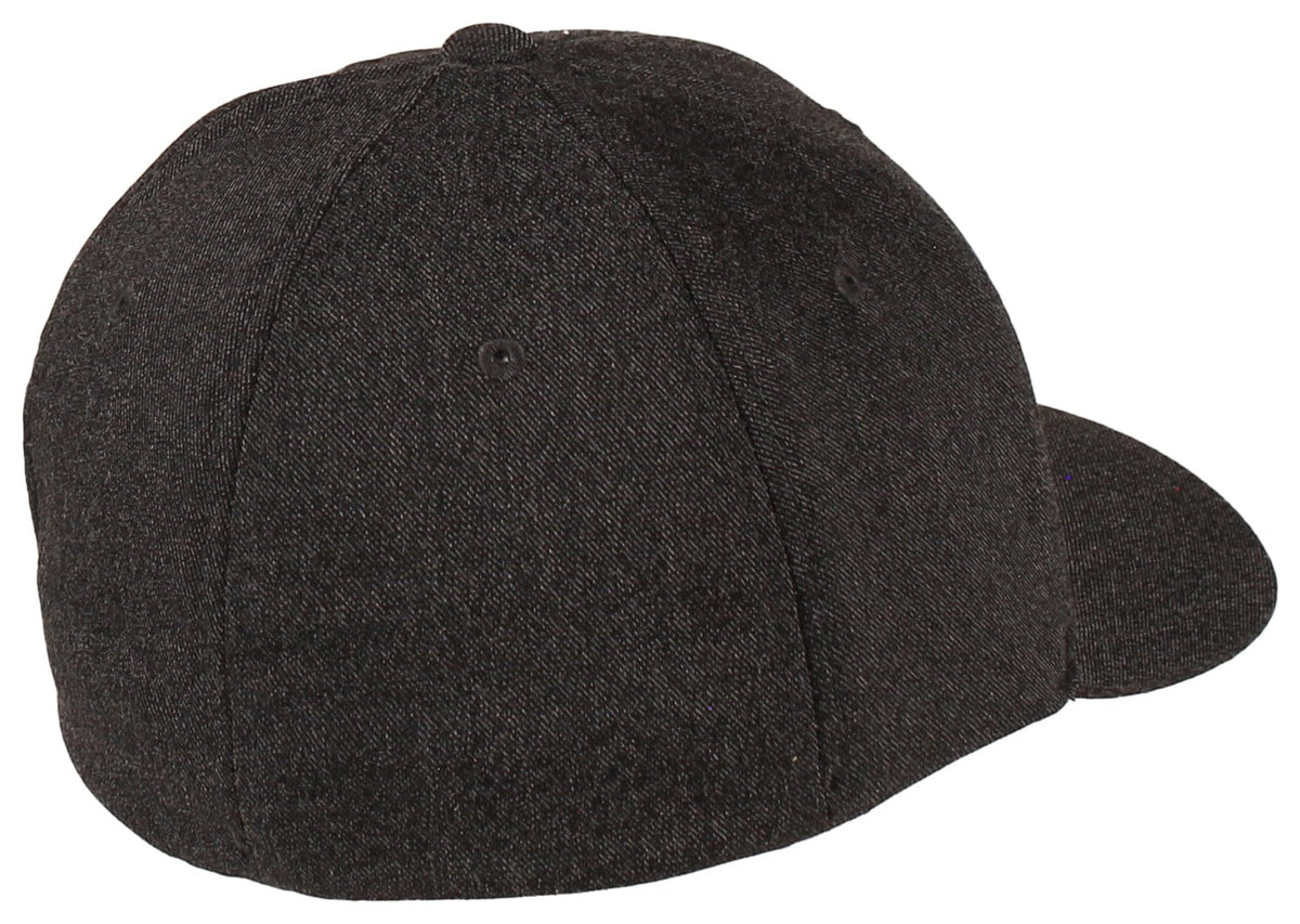 Volcom Full Stone Heather Flexfit Hat - Charcoal Heather – back view