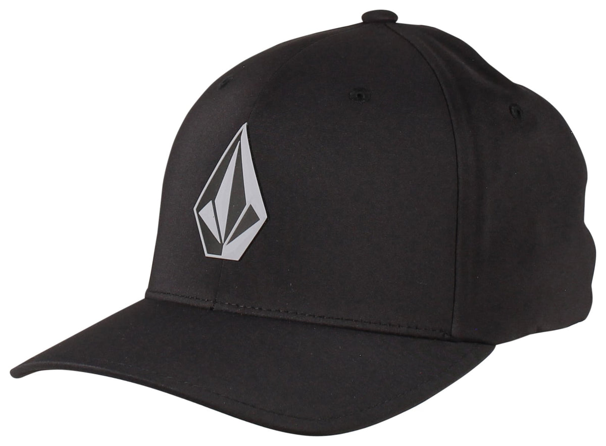 Volcom Stone Tech Delta Flexfit Hat - Black