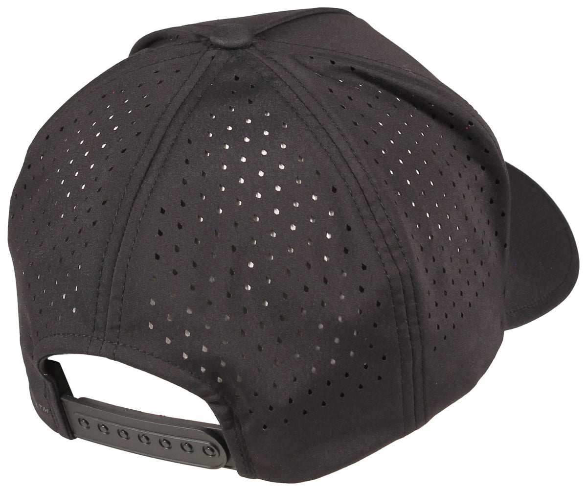 Volcom Vent Delta Adjustable Hat - Black – back view