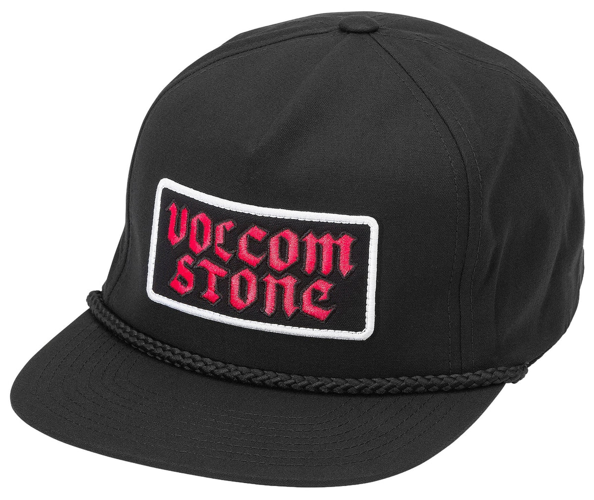 Volcom Heavy Tone Snapback Hat - Black