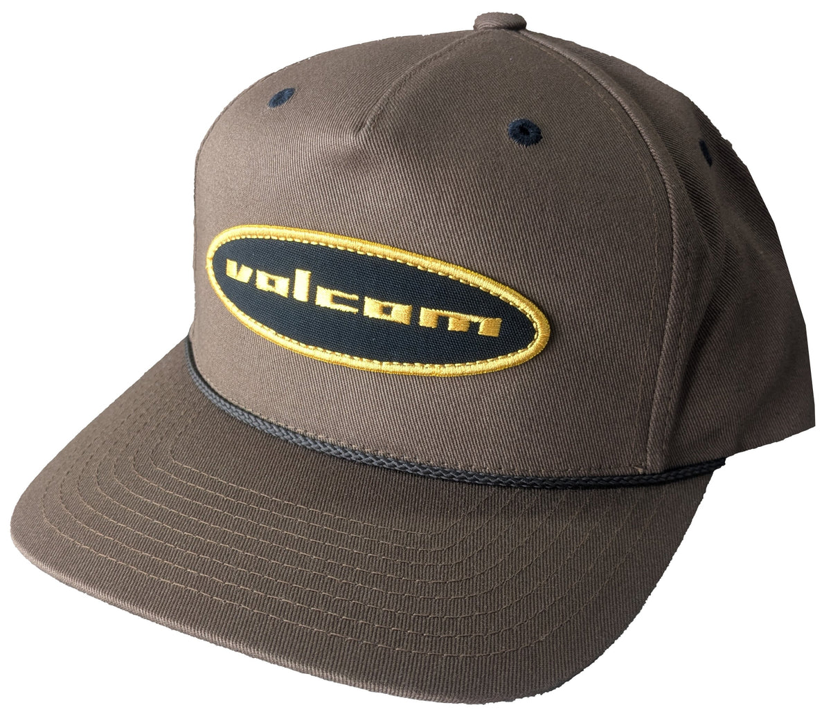 Volcom Overpatch Snapback Hat - Major Brown