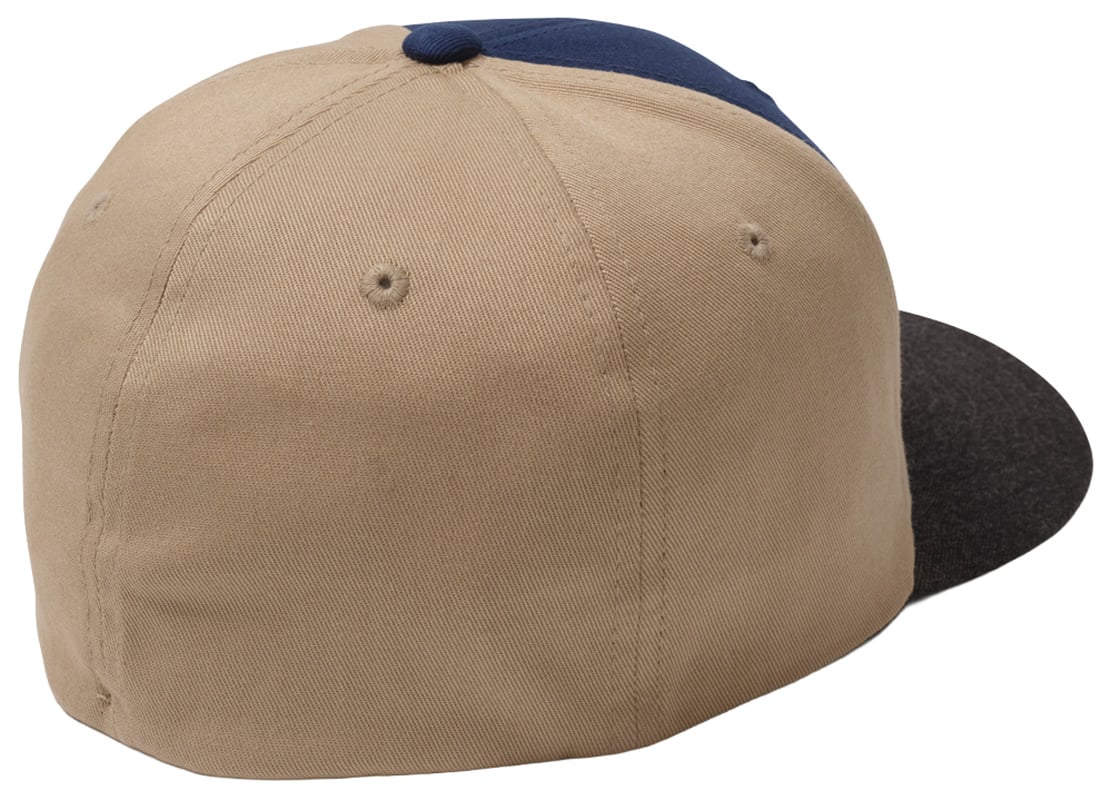 Volcom Full Stone Heather Flexfit Hat - Dust Bowl Indigo – back view