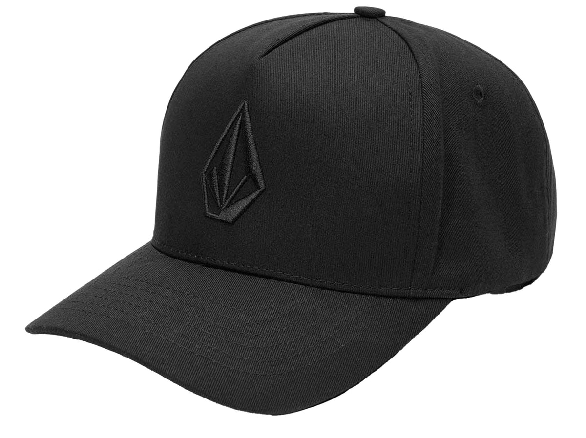 Volcom Embossed Stone Snapback Hat - Black