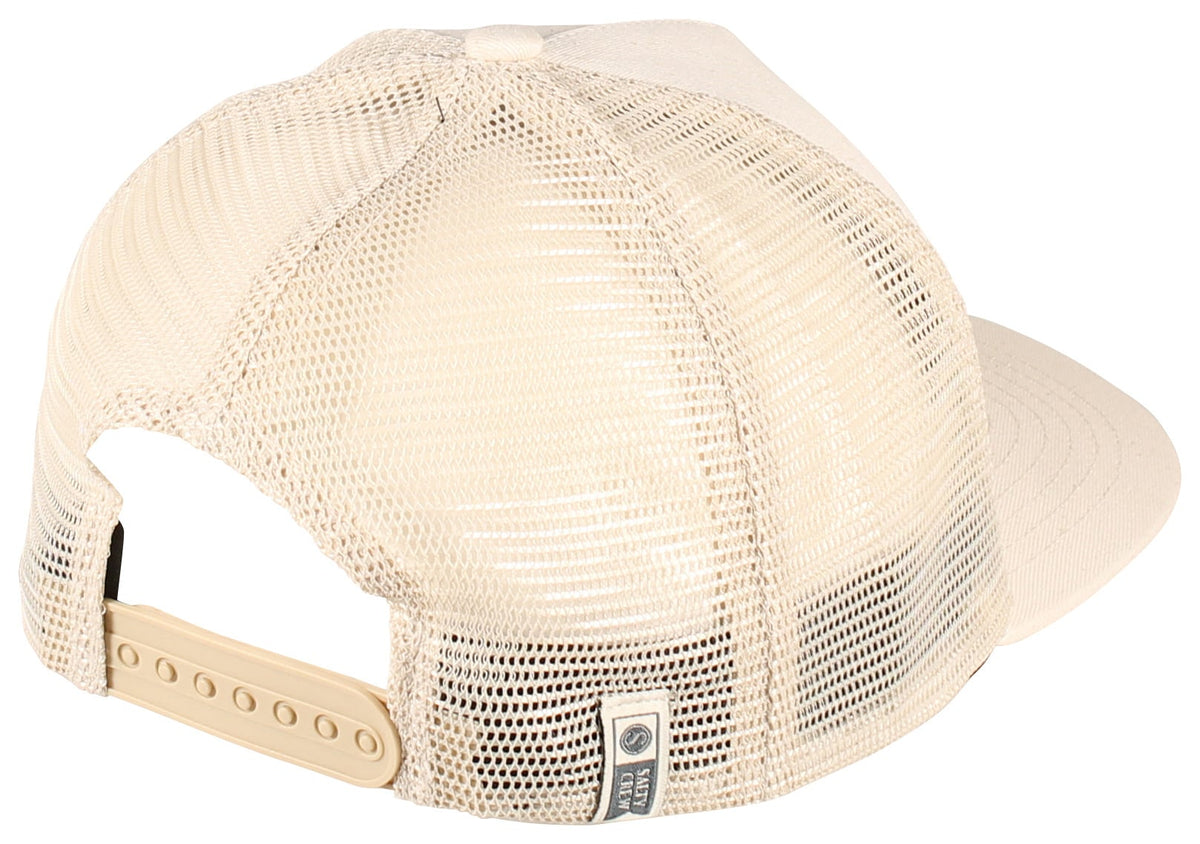Salty Crew Waterline Trucker Hat - Salt – back view