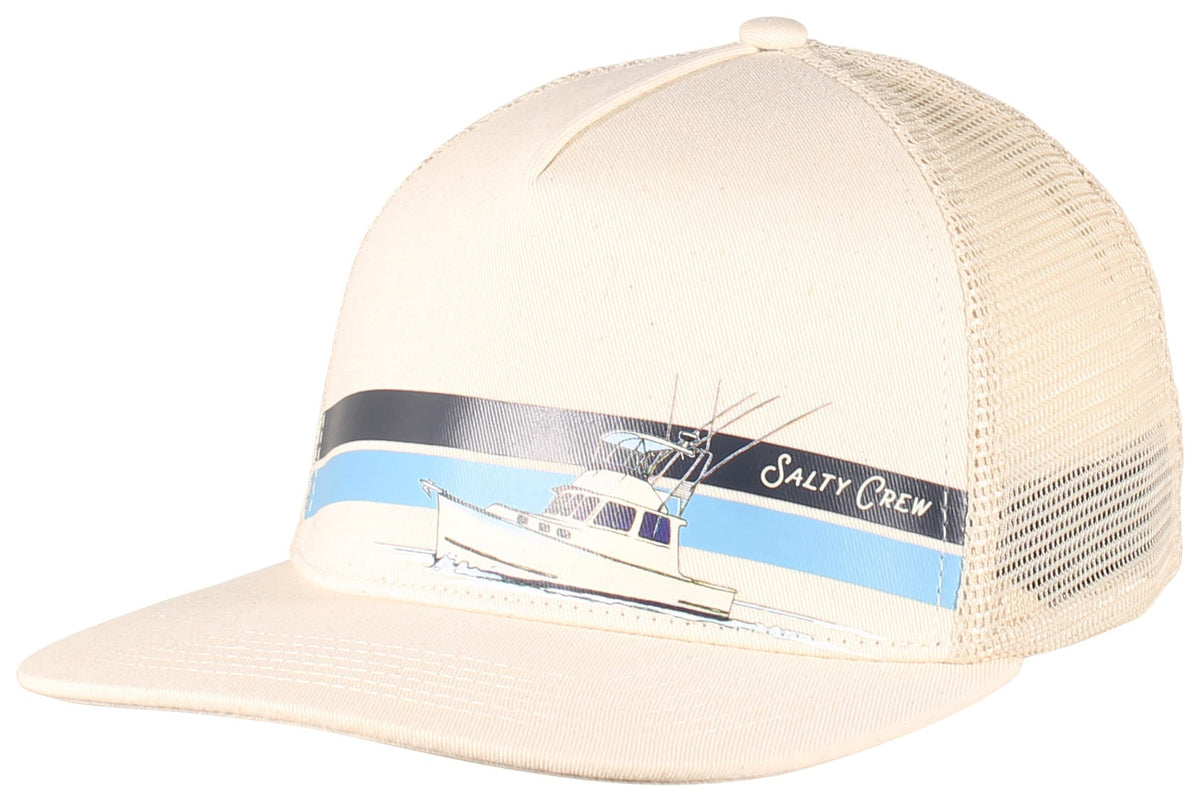 Salty Crew Waterline Trucker Hat - Salt