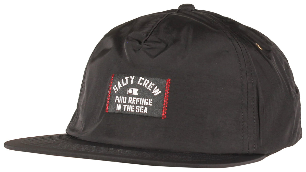 Salty Crew Even Keel Strapback Hat - Black