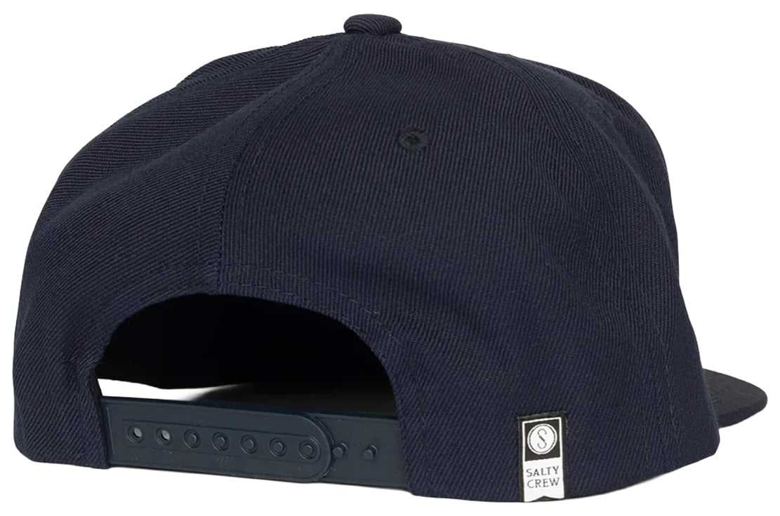 Salty Crew Tailgate Snapback Hat - Navy – back view