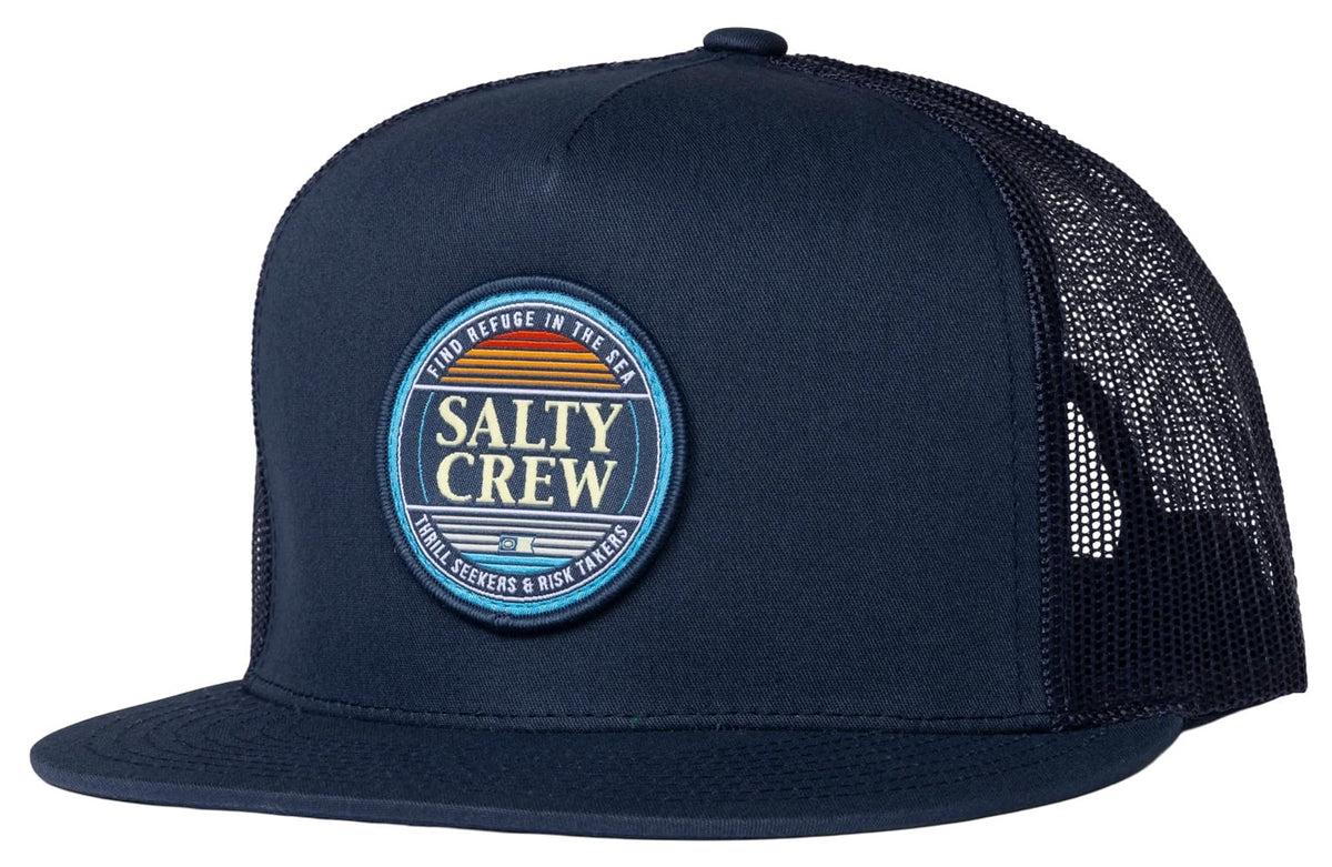 Salty Crew Simple Fade Trucker Hat - Navy