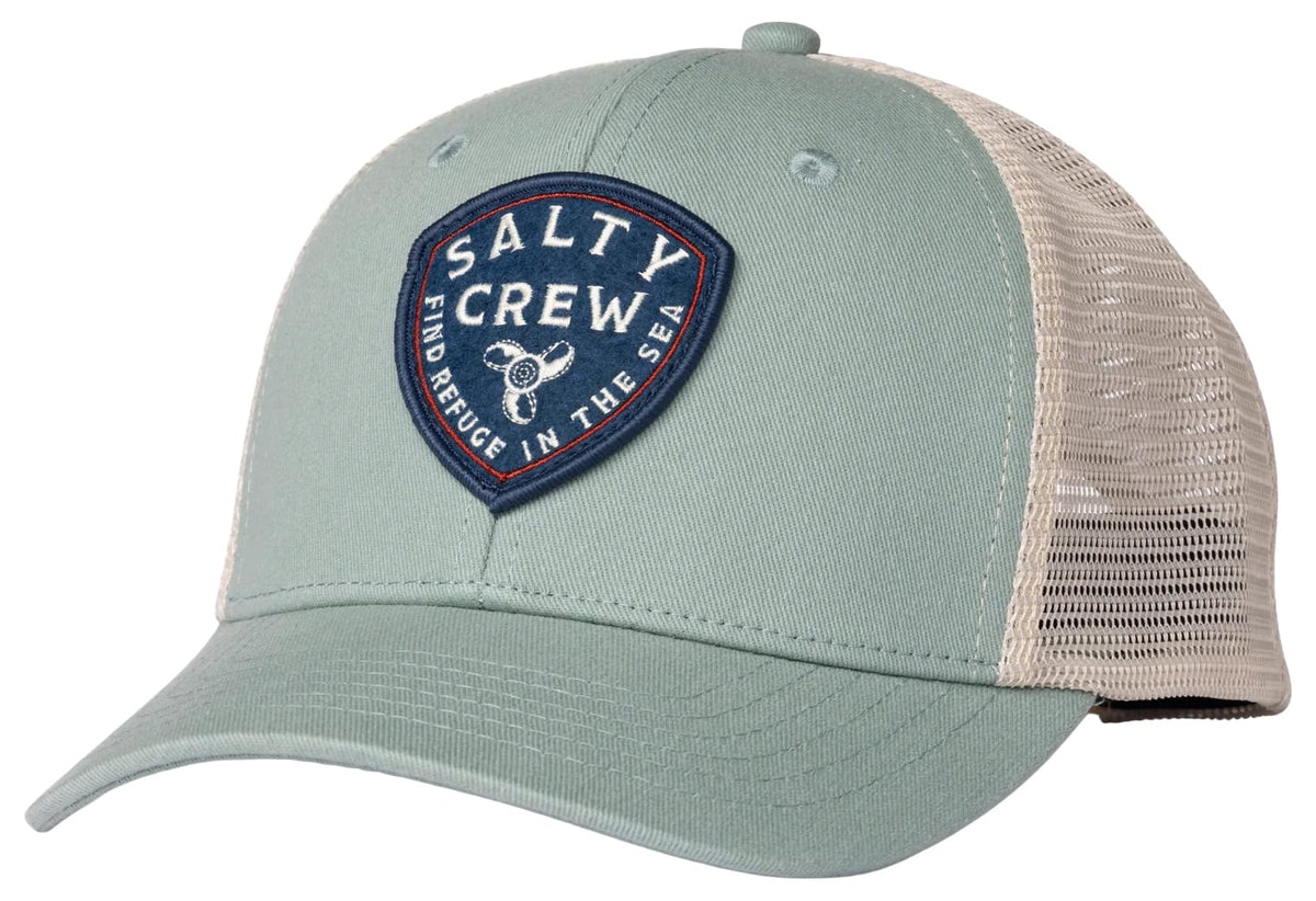 Salty Crew Rotor Trucker Hat - Marine