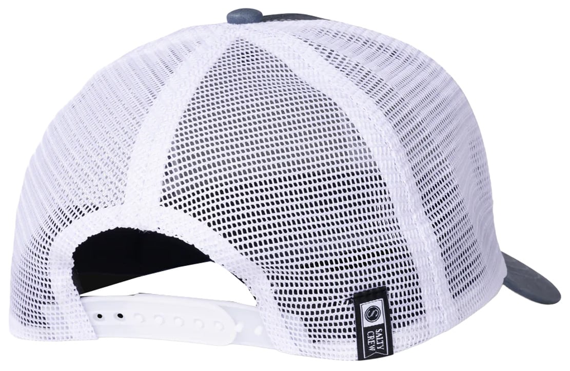 Salty Crew Mahi Club Trucker Hat - Navy – back view