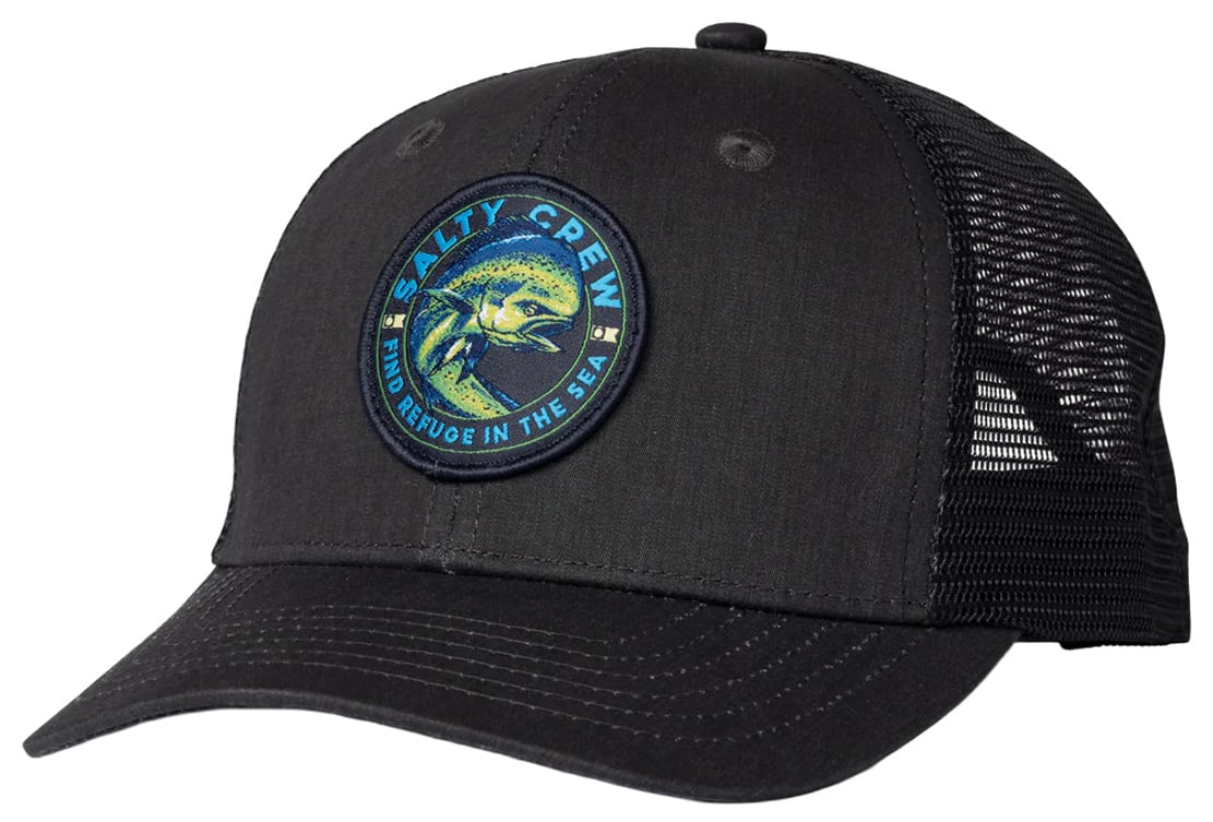 Salty Crew Mahi Club Trucker Hat - Black