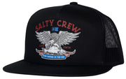 Salty Crew Fly Over Trucker Hat - Black