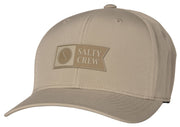 Salty Crew Apex Flexfit Hat - Khaki