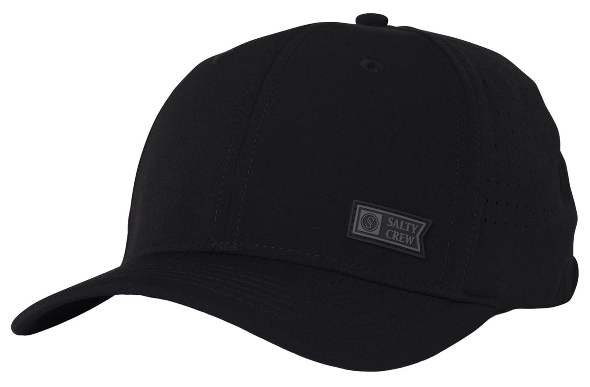 Salty Crew Lowdown Snapback Hat - Black