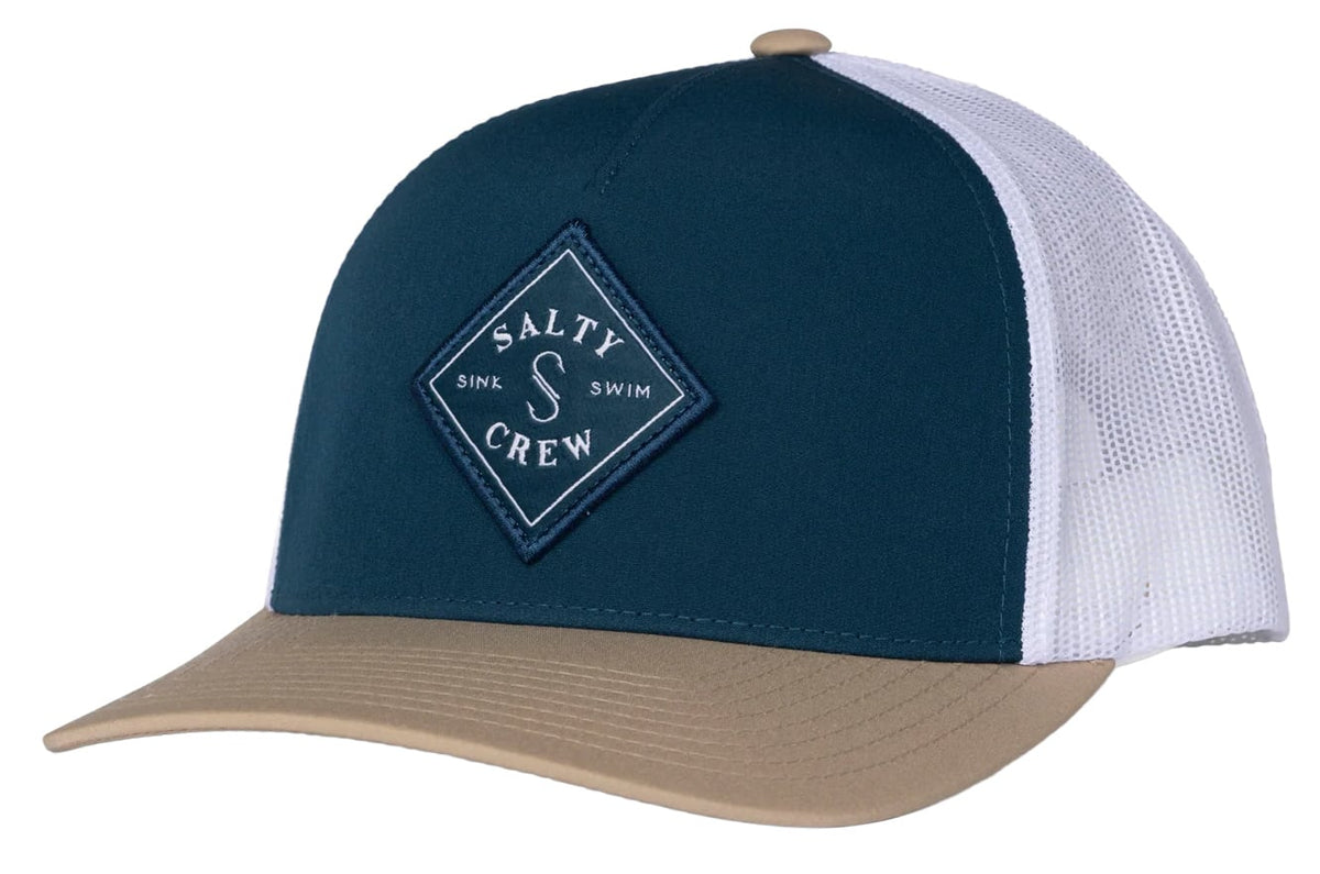 Salty Crew Sealine Retro Trucker Hat - Navy Khaki