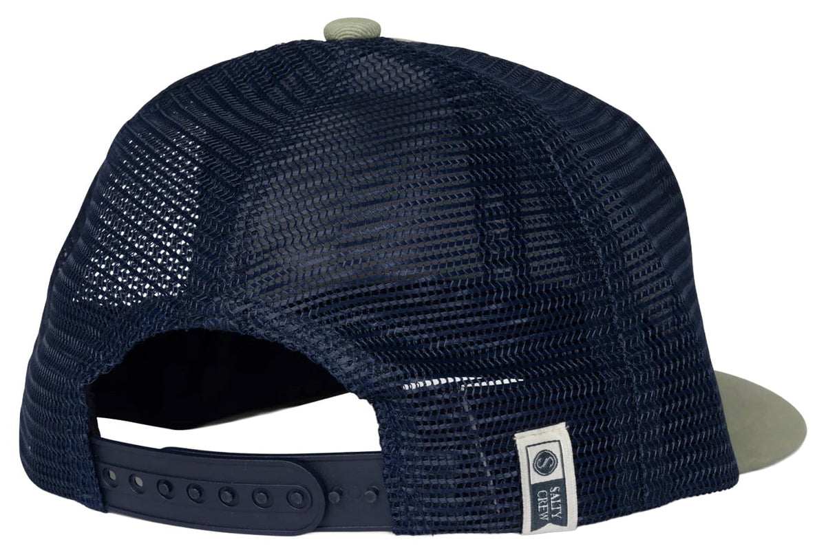 Salty Crew Sealine Retro Men's Trucker Hat - Jade – back view