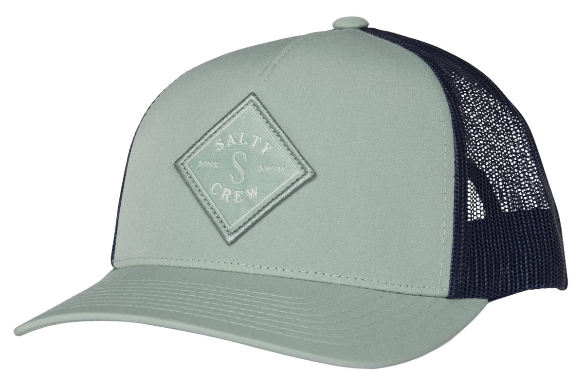 Salty Crew Sealine Retro Men's Trucker Hat - Jade