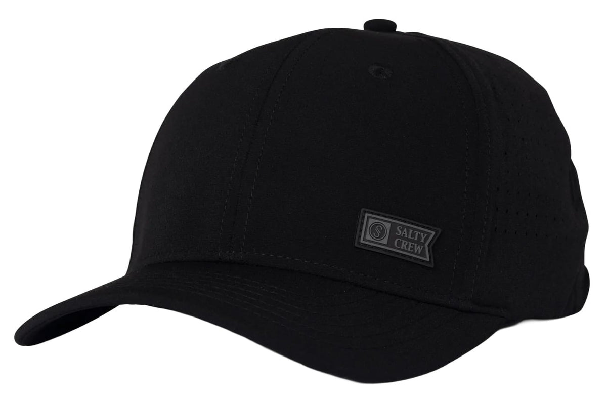Salty Crew Lowdown Men's Snapback Hat - Black