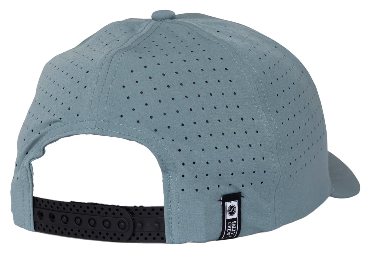 Salty Crew Lowdown Men's Snapback Hat - Trooper – back view