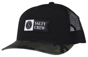Salty Crew Pinnacle 2 Retro Men's Trucker Hat - Camo / Black