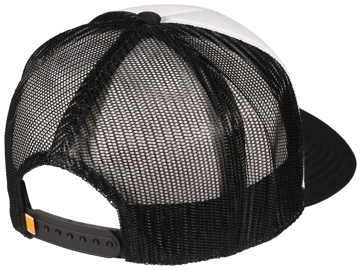 Quiksilver Waterman Big Game Foam Trucker Hat - White – back view