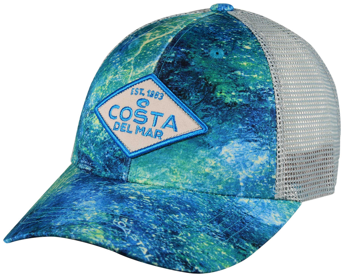 Costa Mossy Oak Coastal Inshore Trucker Hat - Camo 2