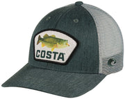 Costa Topo Largemouth Bass Trucker Hat - Green