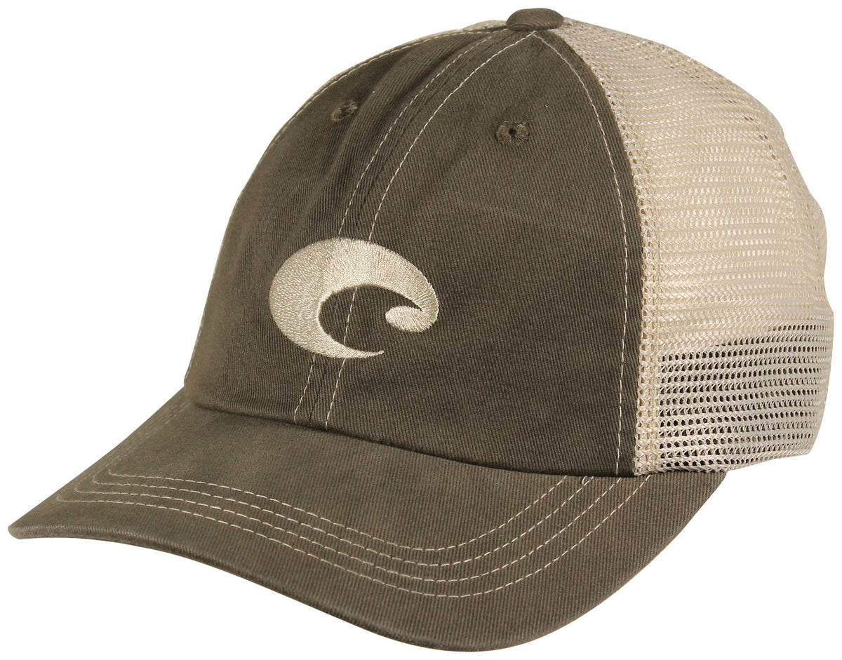 Costa Mesh Hat - Moss Green
