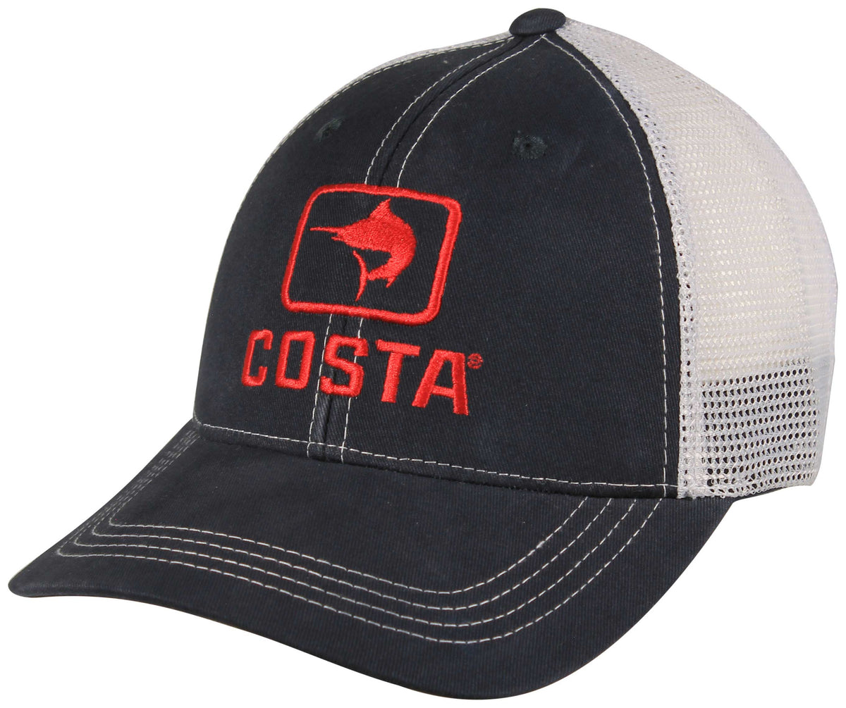 Costa Marlin Trucker Hat - Navy