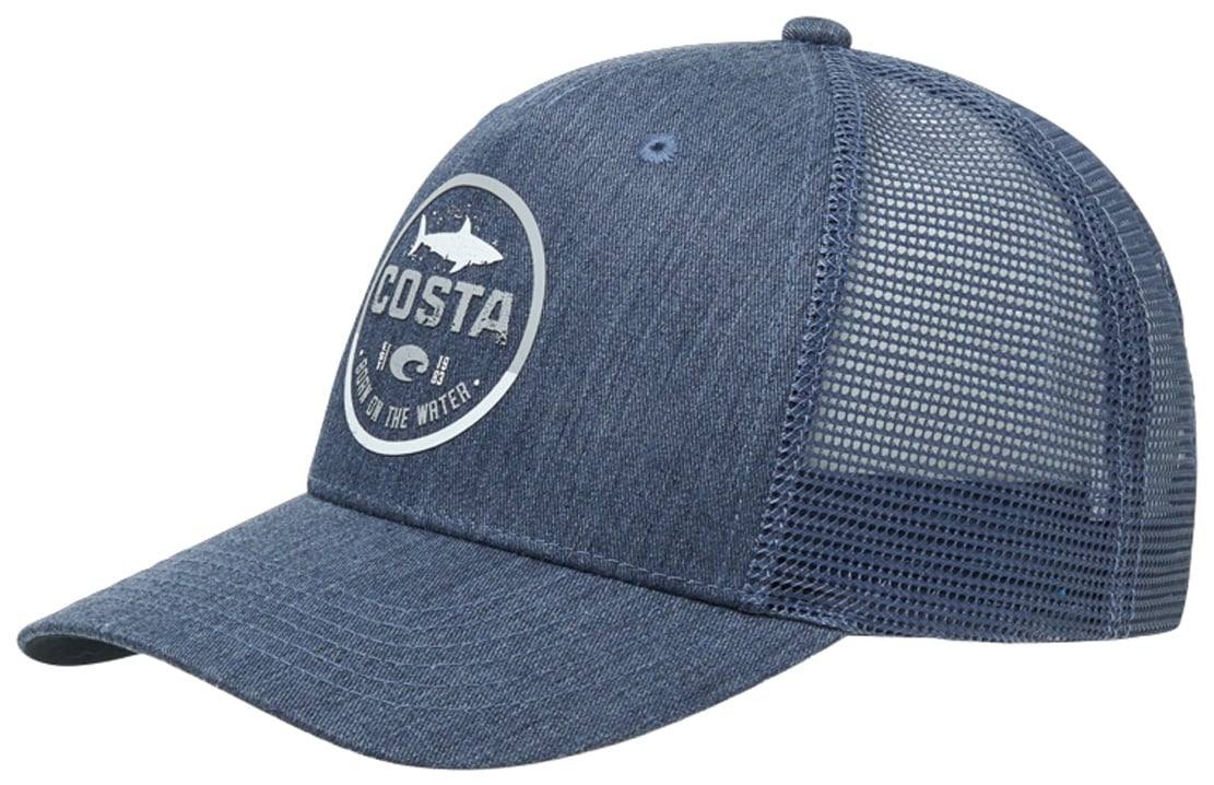 Costa Insignia Men's Trucker Hat - Shark Navy