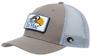 Costa Patch Velcro Men's Trucker Hat - Olive Shale / White