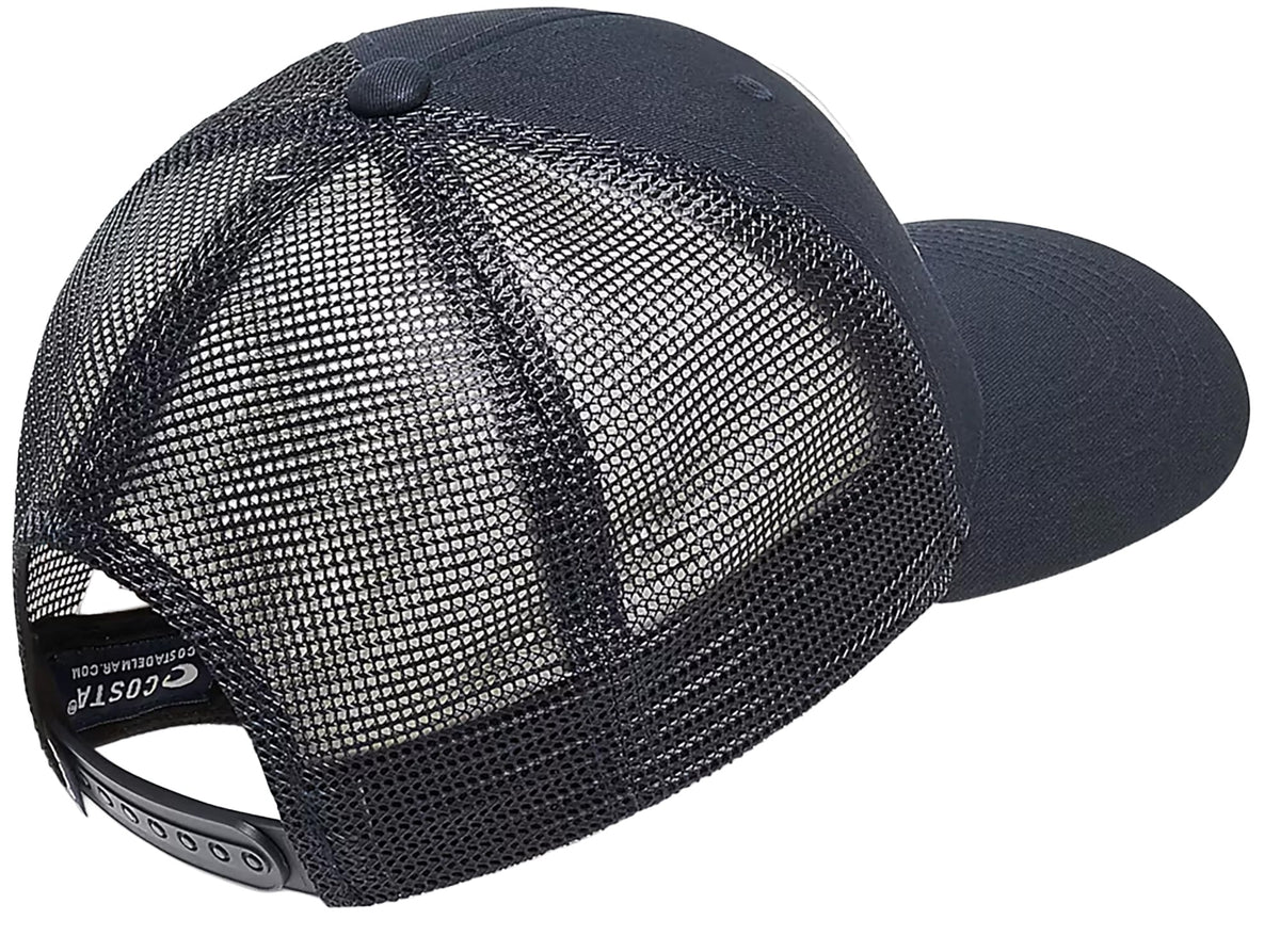 Costa Motto Men's Trucker Hat - Navy – back view