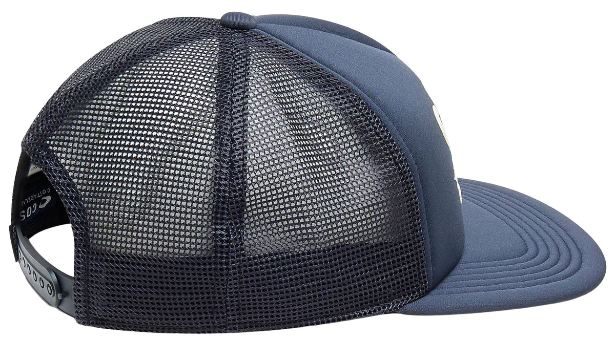 Costa Dawn Patrol Men's Trucker Hat - Washed Black – back view