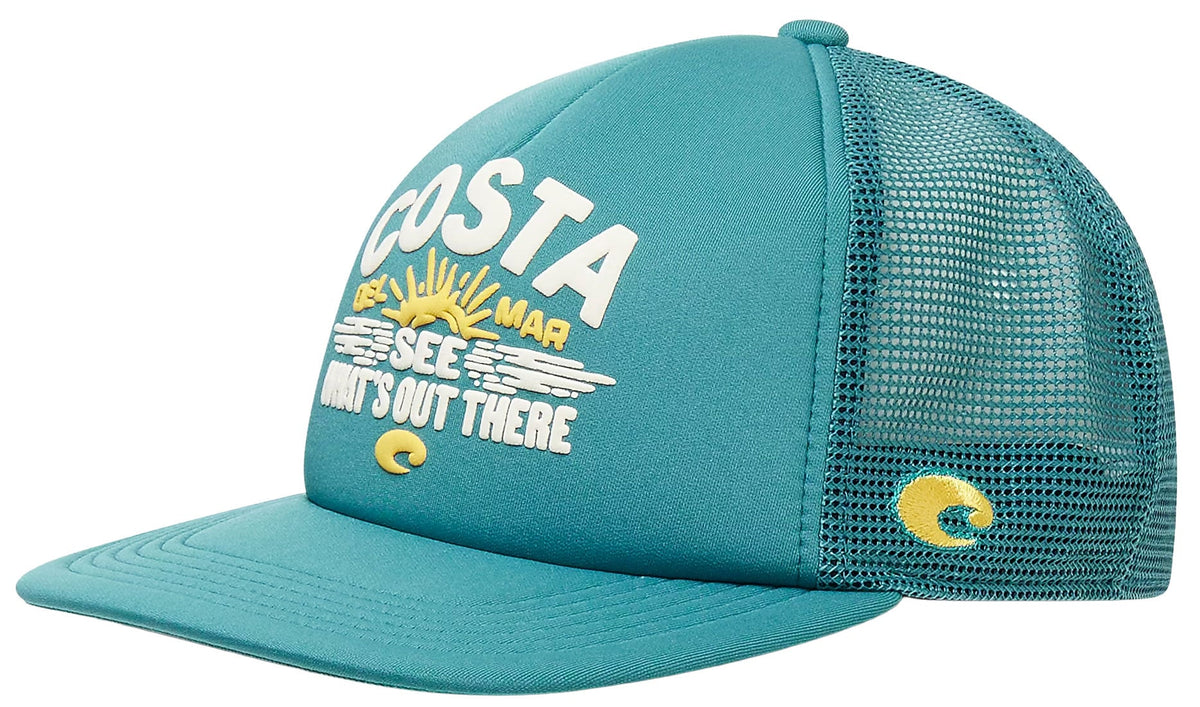 Costa Dawn Patrol Men's Trucker Hat - Seafoam