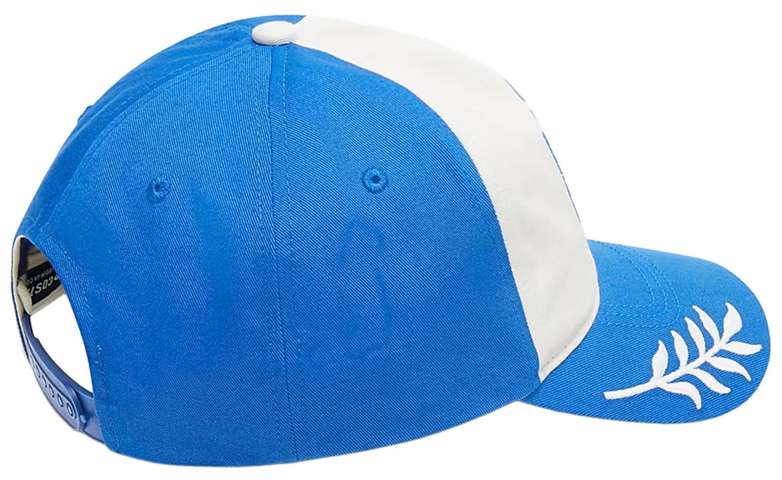 Costa CTTN Vintage Men's Snapback Hat - Channel Blue – back view