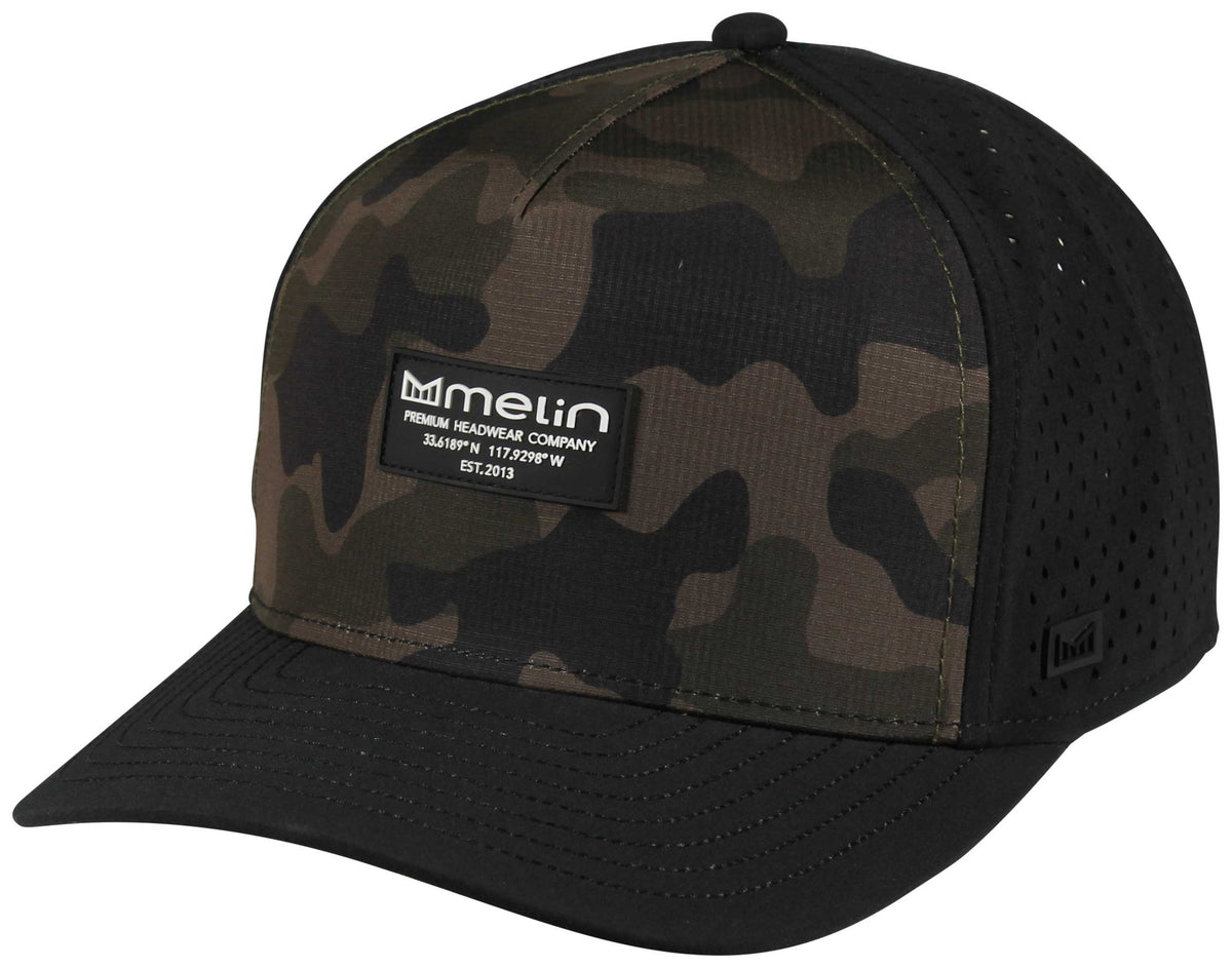 Melin Odyssey Brick Hydro Hat - Olive Camo