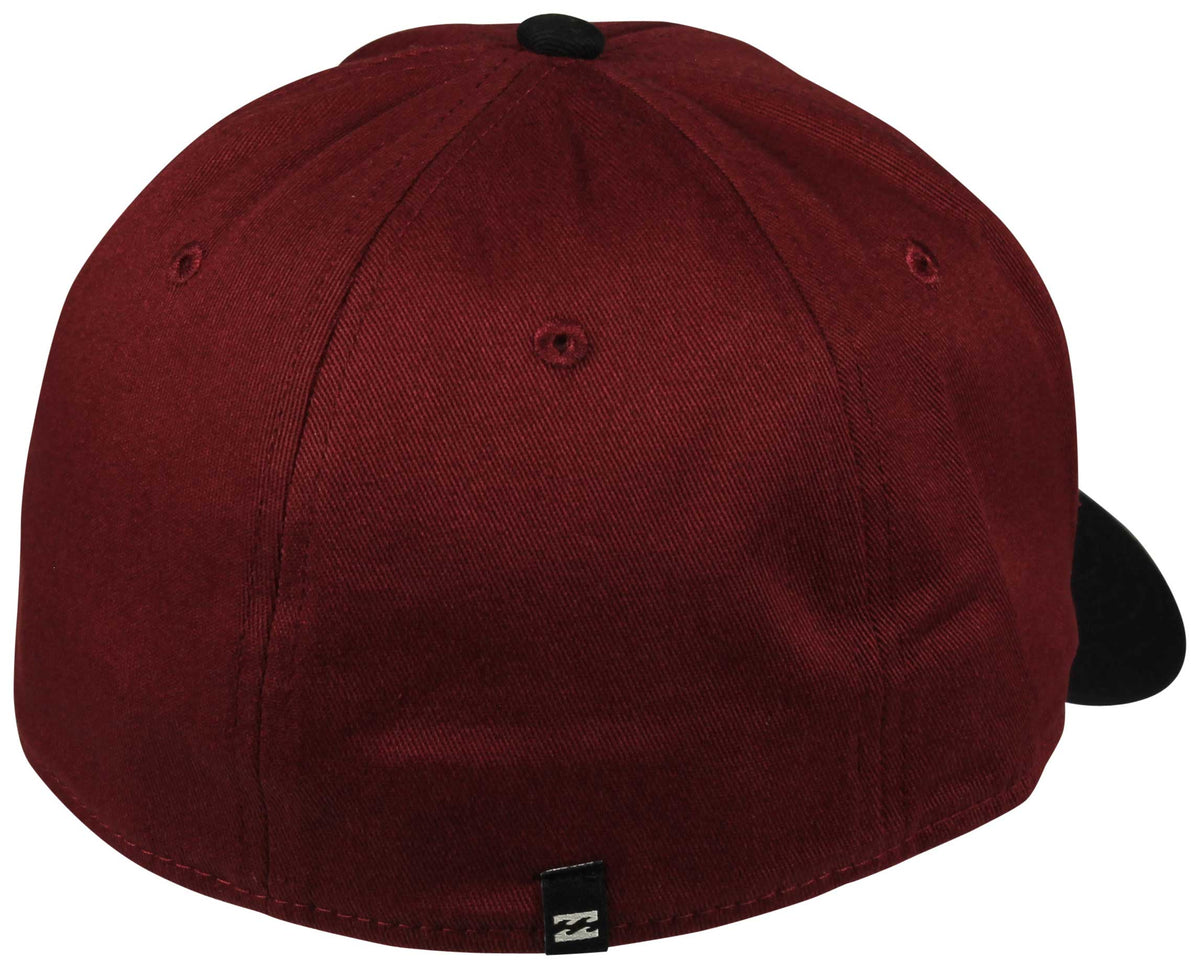 Billabong Walled Stretch Hat - Burgundy – back view