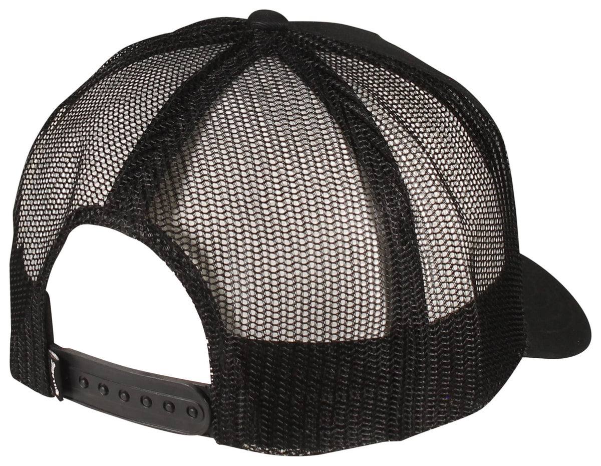 Billabong Stacked Trucker Hat - Black – back view