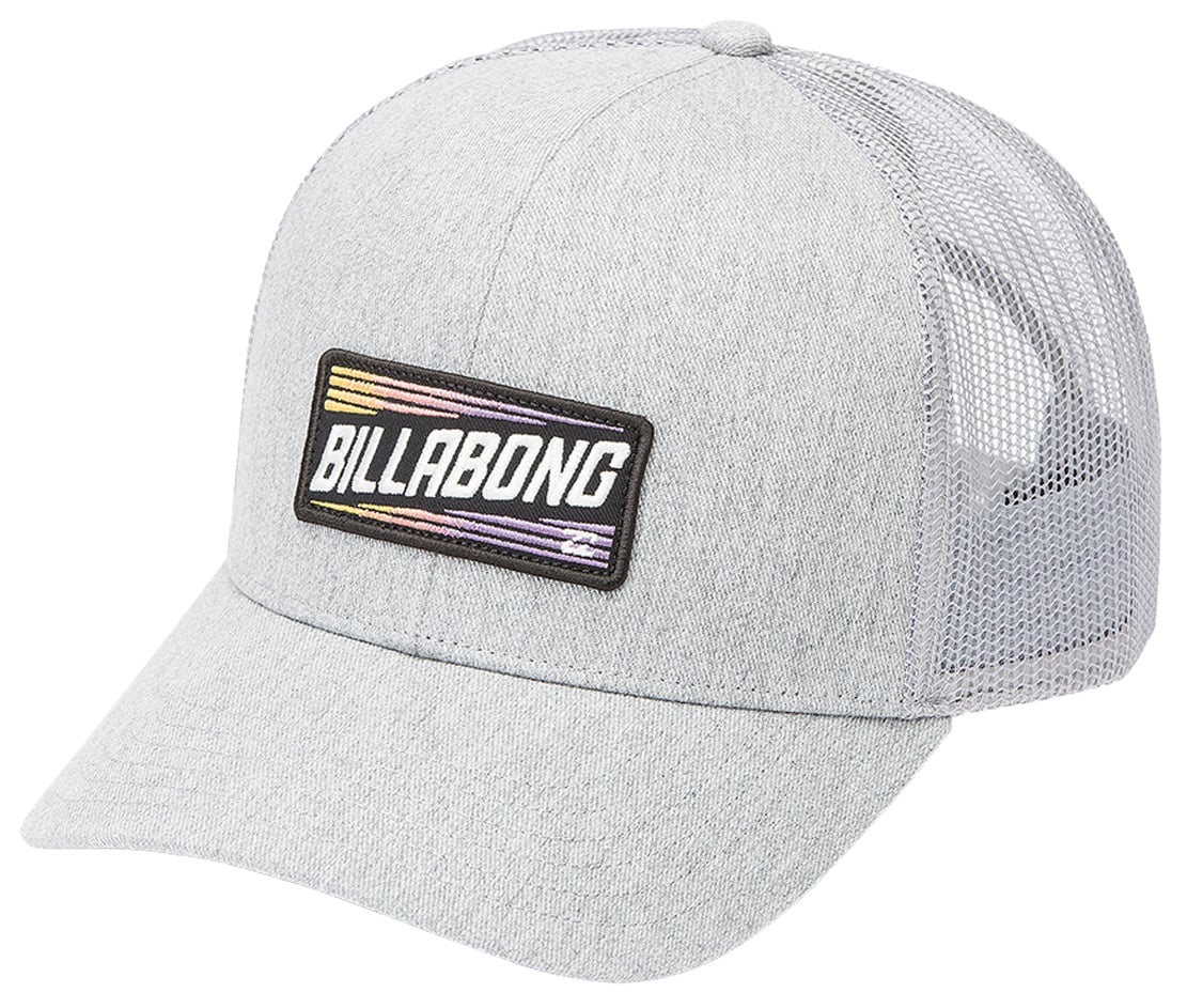 Billabong Walled Trucker Hat - Medium Grey Heather