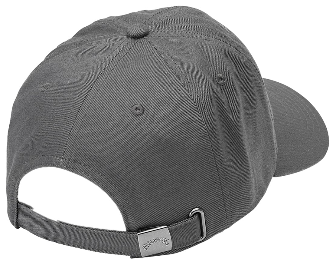 Billabong Crayon Wave Strapback Hat - Dark Grey – back view