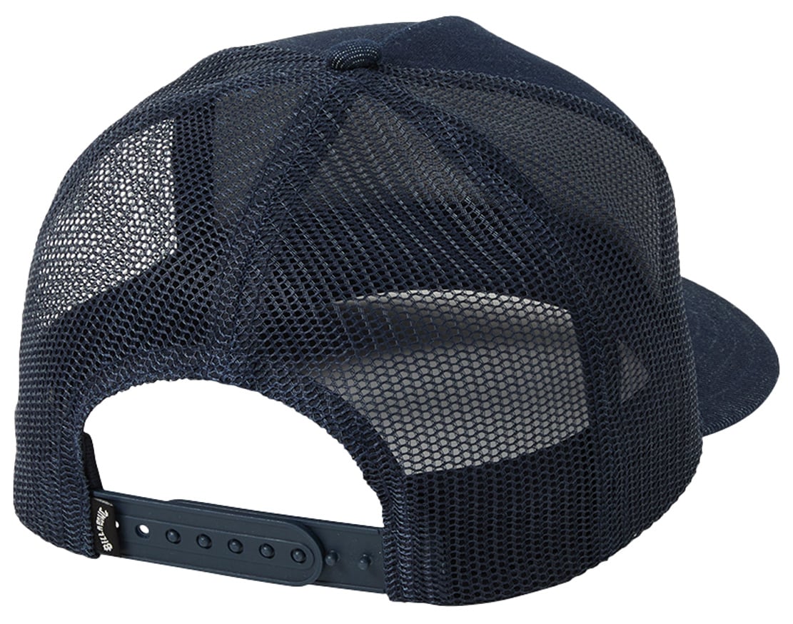 Billabong Stacked Trucker Hat - Midnight Navy – back view