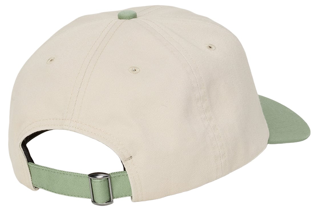 Billabong Throwback Men's Strapback Hat - Vintage Green – back view