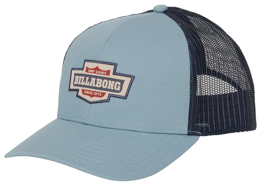 Billabong Walled Men's Trucker Hat - Blue Fog