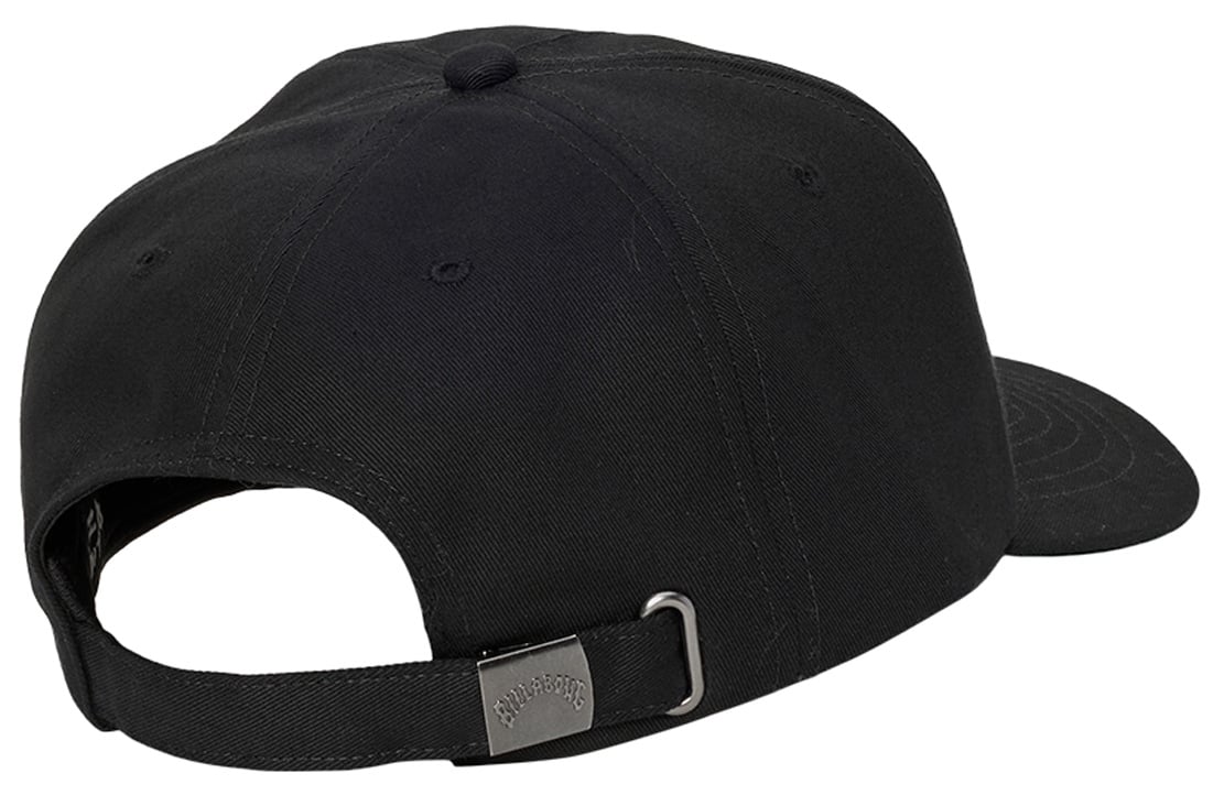 Billabong Straddie Men's Strapback Hat - Black – back view