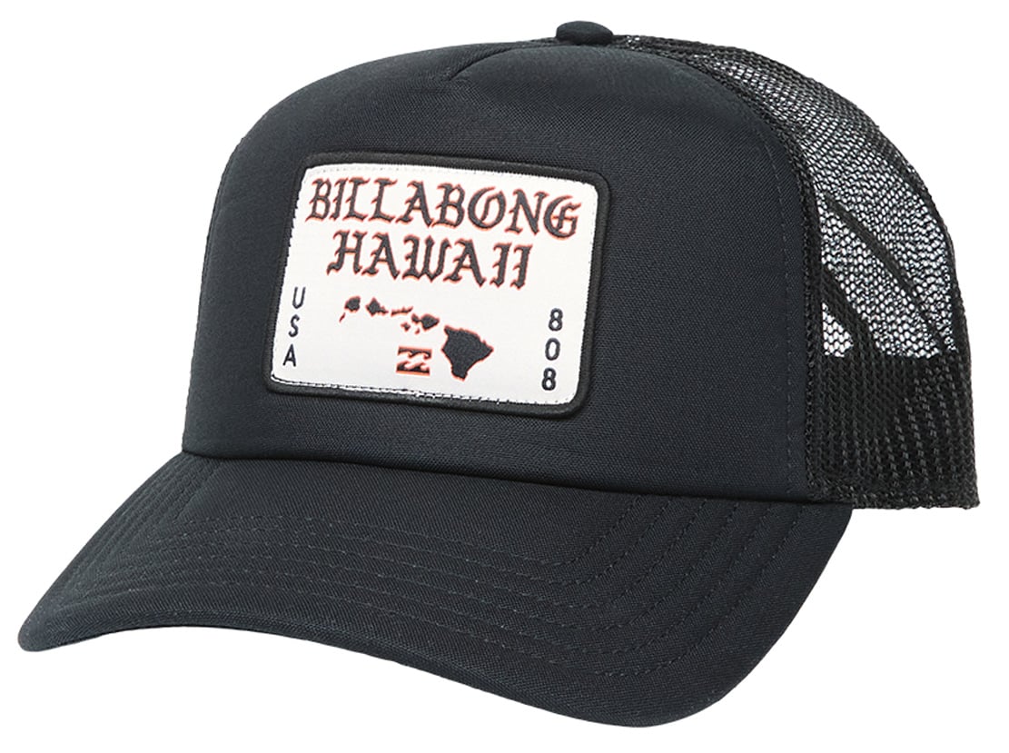 Billabong Island Chain Men's Trucker Hat - Black