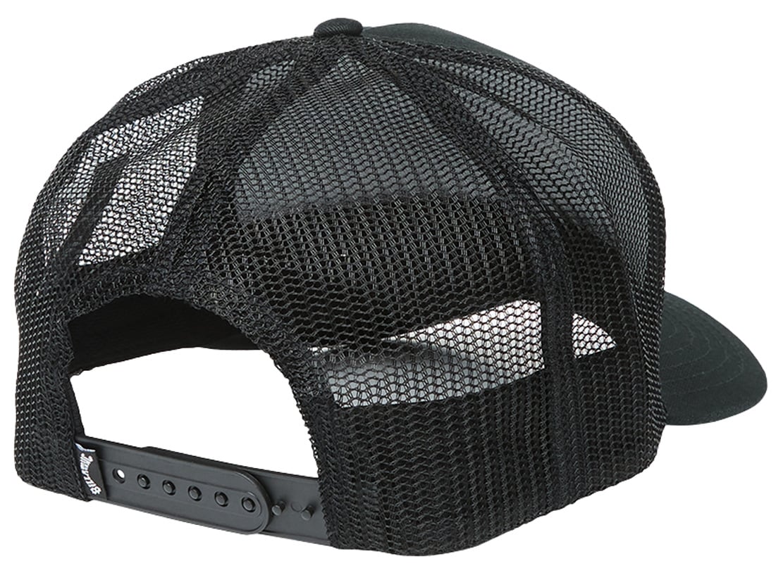 Billabong Stacked Men's Trucker Hat - Black – back view