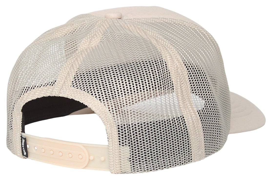 Billabong Assembled Men's Trucker Hat - Oatmeal – back view